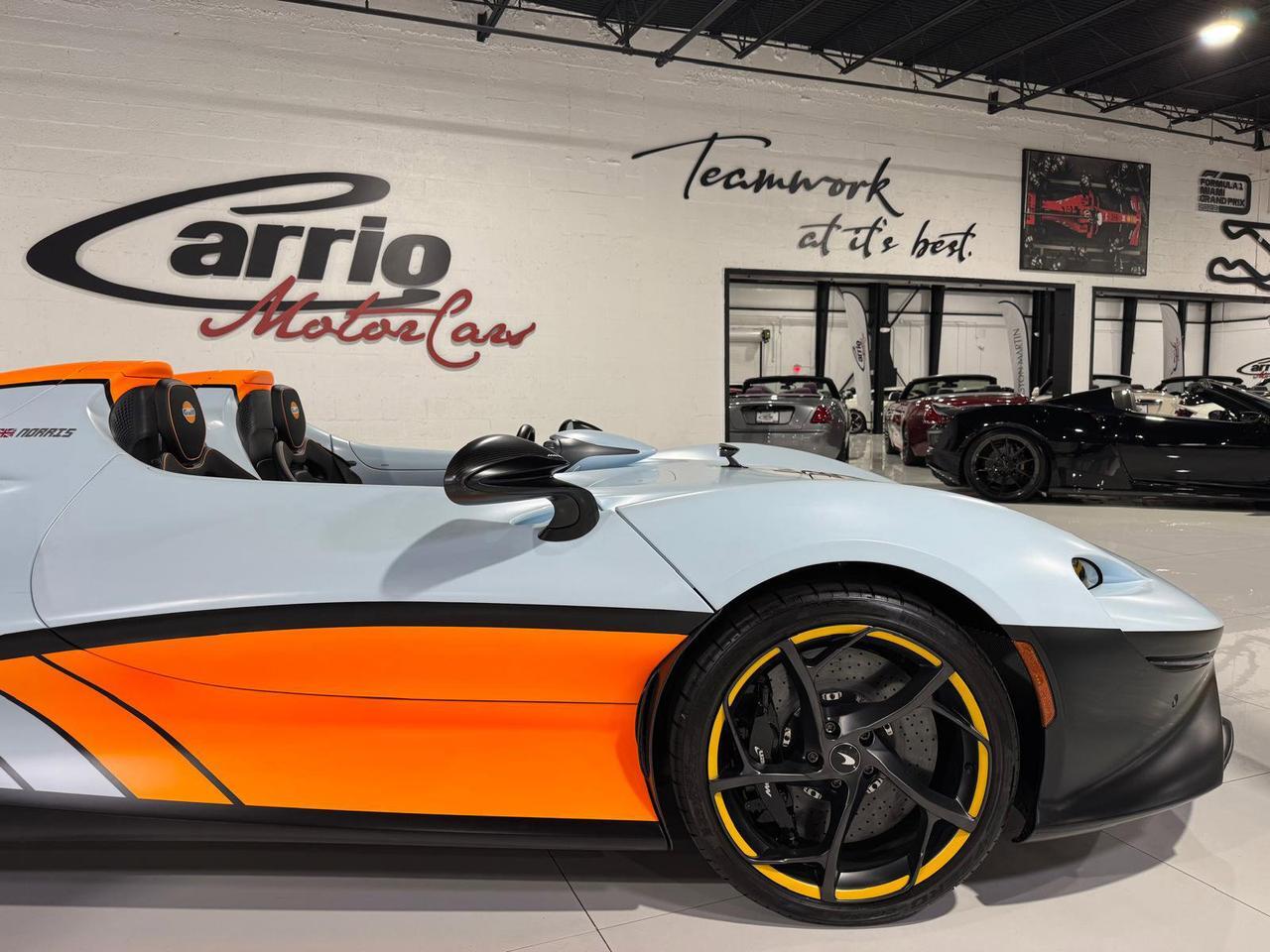 2021 McLaren Elva chassis #78/149, Gulf Oil livery, bespoke interior, Lando Norris signature AND MUCH MORE!! Fort Lauderdale FL