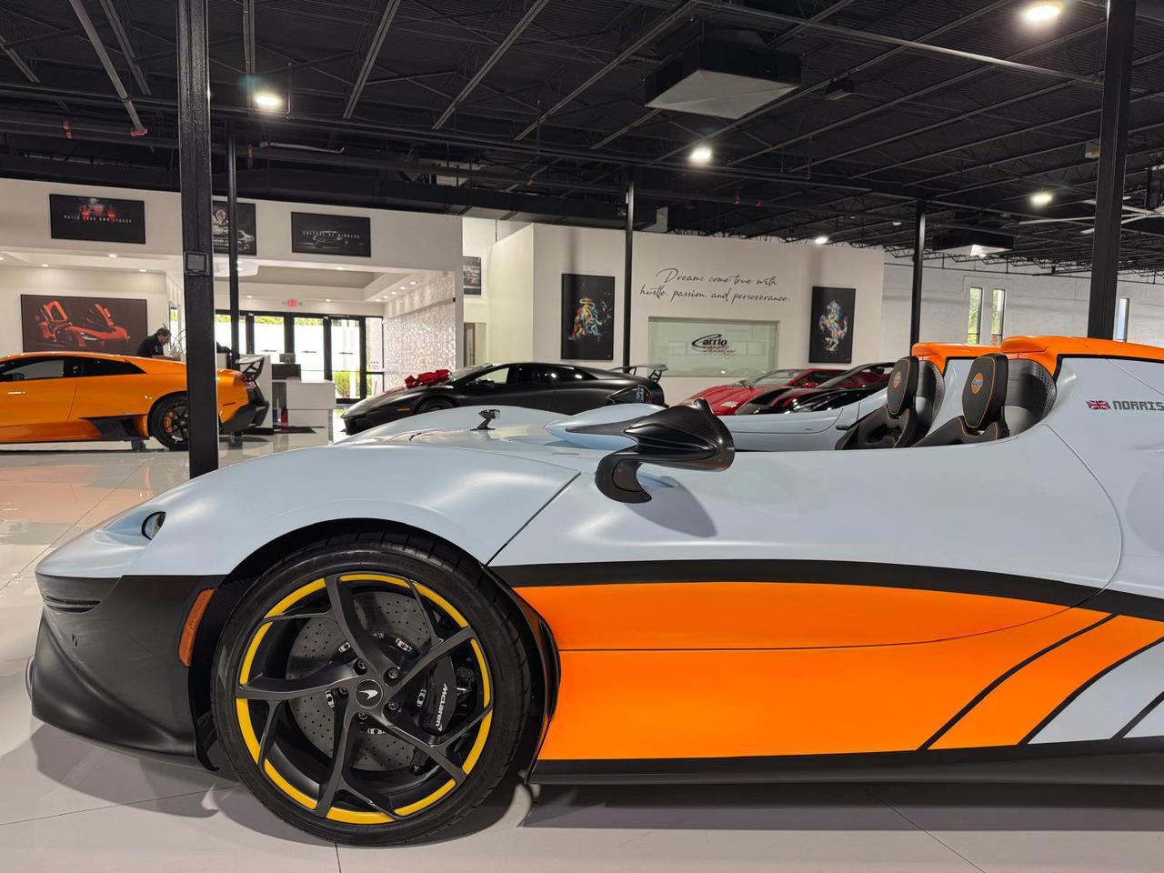 2021 McLaren Elva chassis #78/149, Gulf Oil livery, bespoke interior, Lando Norris signature AND MUCH MORE!! Fort Lauderdale FL