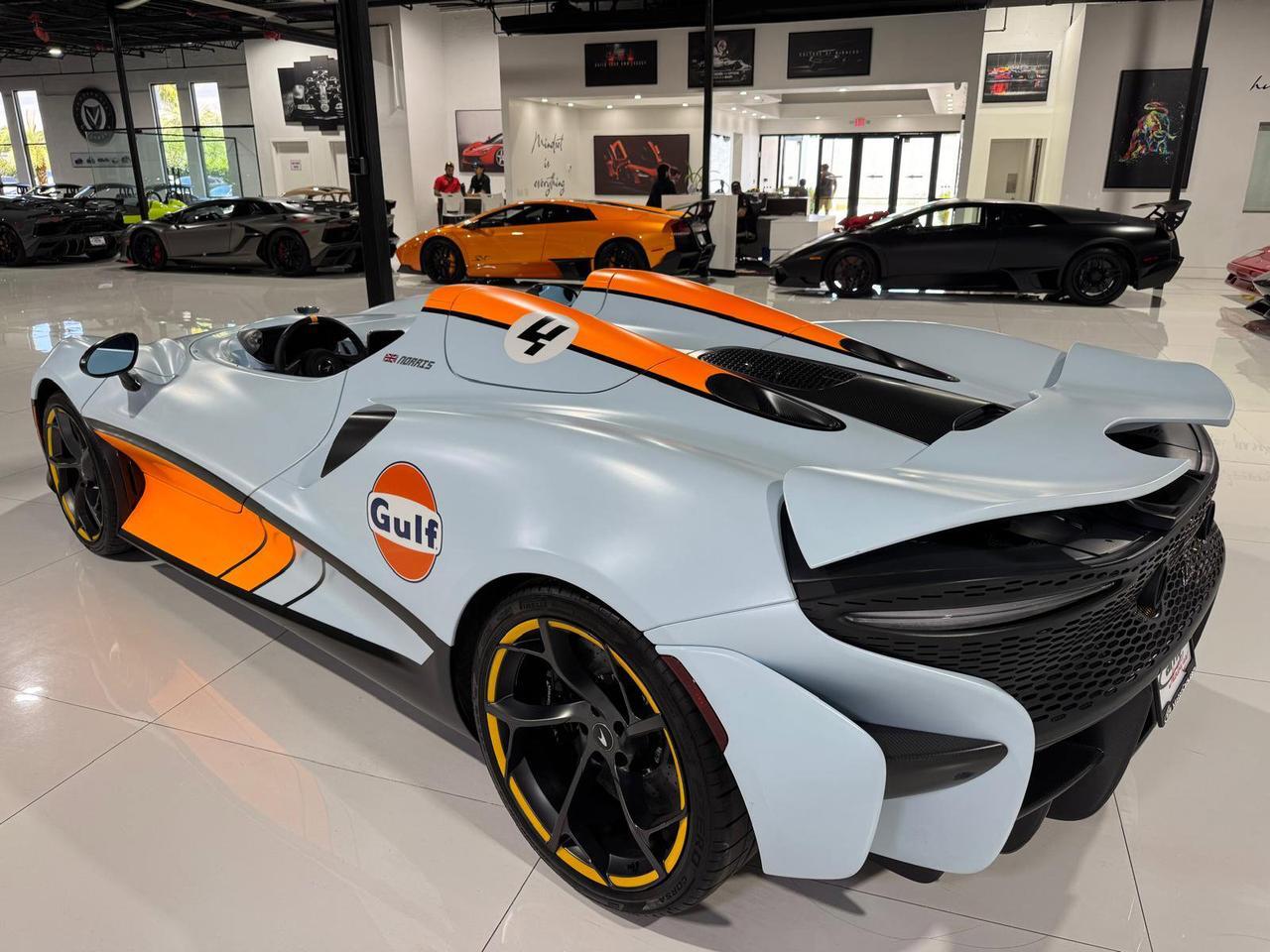 2021 McLaren Elva chassis #78/149, Gulf Oil livery, bespoke interior, Lando Norris signature AND MUCH MORE!! Fort Lauderdale FL