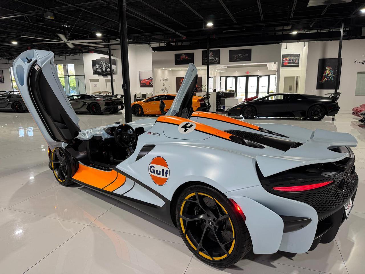 2021 McLaren Elva chassis #78/149, Gulf Oil livery, bespoke interior, Lando Norris signature AND MUCH MORE!! Fort Lauderdale FL
