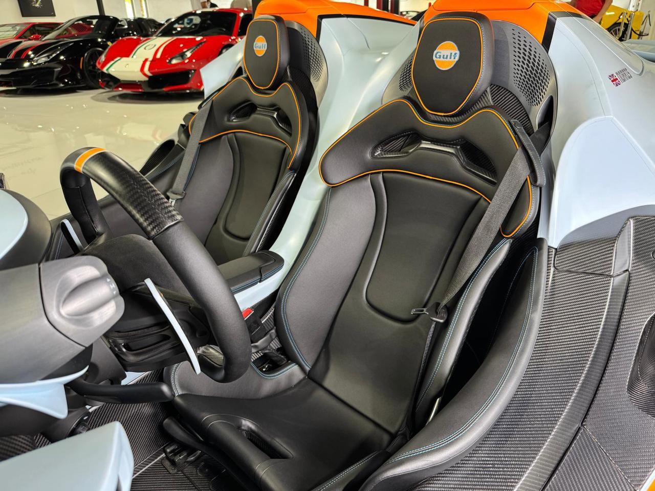 2021 McLaren Elva chassis #78/149, Gulf Oil livery, bespoke interior, Lando Norris signature AND MUCH MORE!! Fort Lauderdale FL