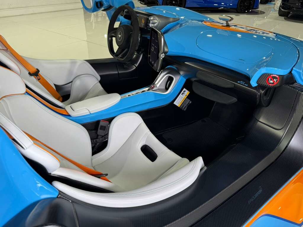 2021 McLaren Elva chassis #88/149 for the world, factory painted Gulf Racing livery Fort Lauderdale FL