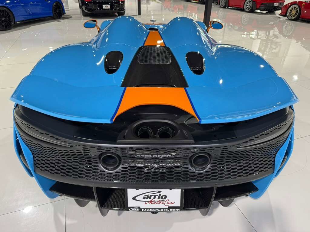2021 McLaren Elva chassis #88/149 for the world, factory painted Gulf Racing livery Fort Lauderdale FL