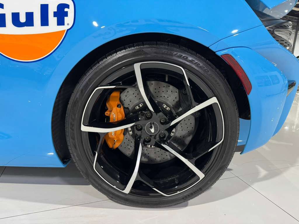 2021 McLaren Elva chassis #88/149 for the world, factory painted Gulf Racing livery Fort Lauderdale FL
