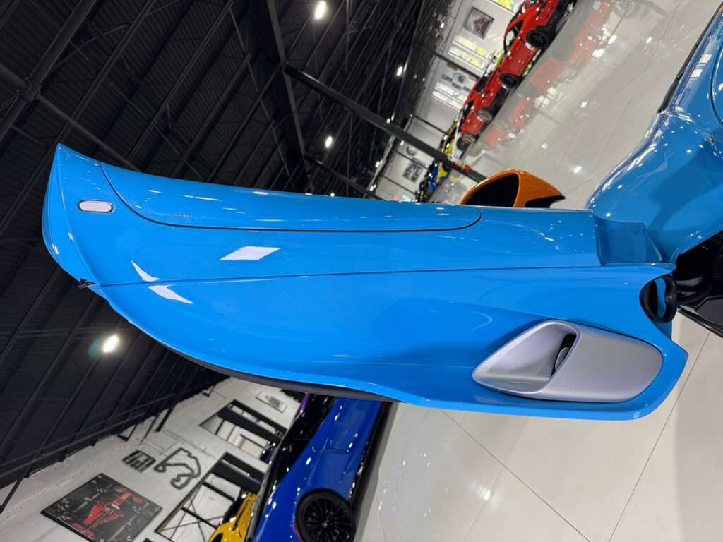 2021 McLaren Elva chassis #88/149 for the world, factory painted Gulf Racing livery Fort Lauderdale FL