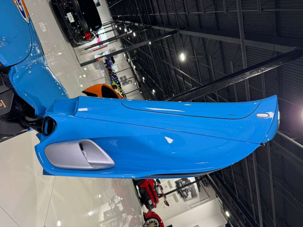 2021 McLaren Elva chassis #88/149 for the world, factory painted Gulf Racing livery Fort Lauderdale FL