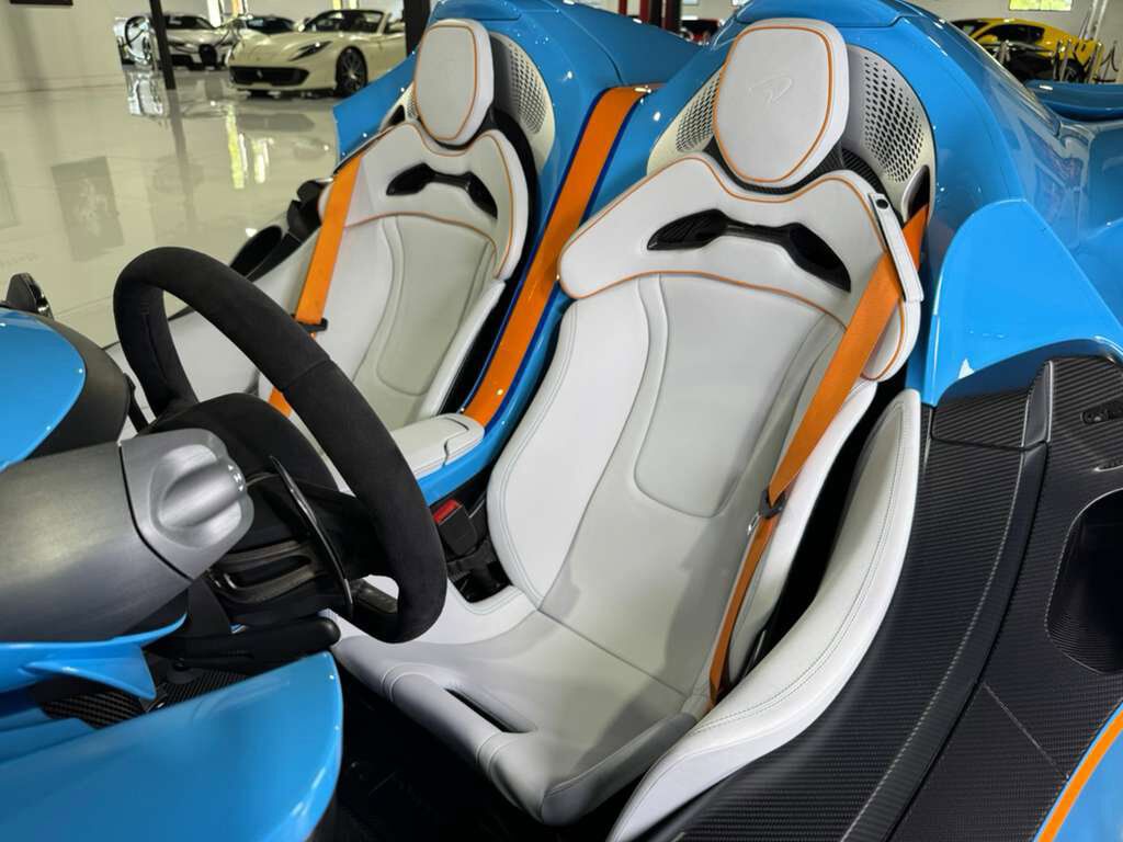 2021 McLaren Elva chassis #88/149 for the world, factory painted Gulf Racing livery Fort Lauderdale FL