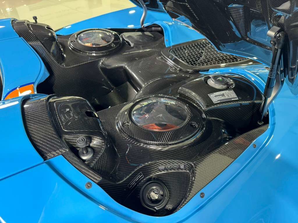 2021 McLaren Elva chassis #88/149 for the world, factory painted Gulf Racing livery Fort Lauderdale FL