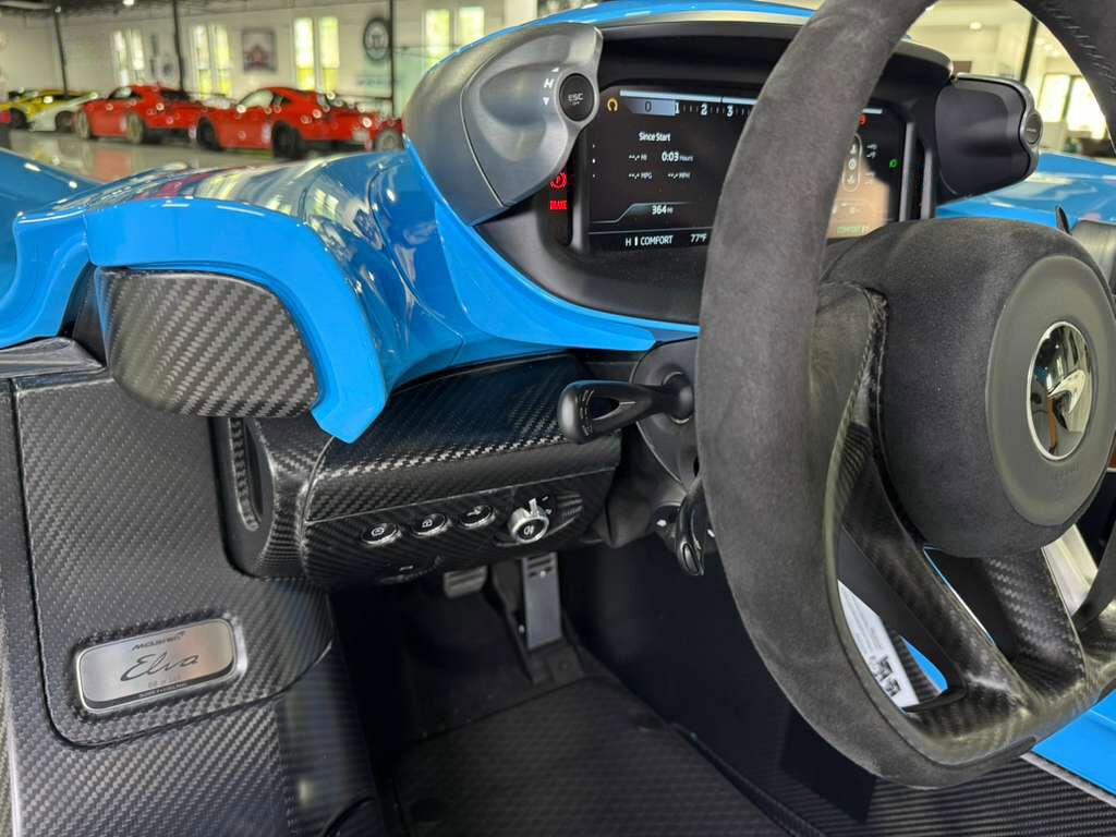 2021 McLaren Elva chassis #88/149 for the world, factory painted Gulf Racing livery Fort Lauderdale FL