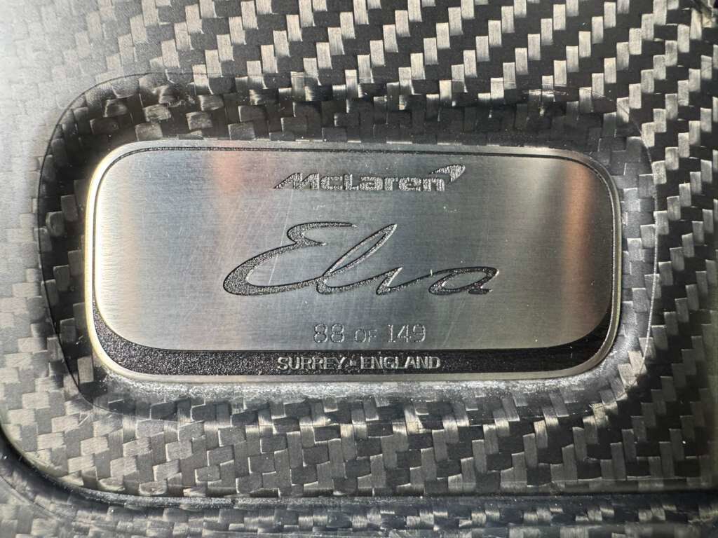 2021 McLaren Elva chassis #88/149 for the world, factory painted Gulf Racing livery Fort Lauderdale FL