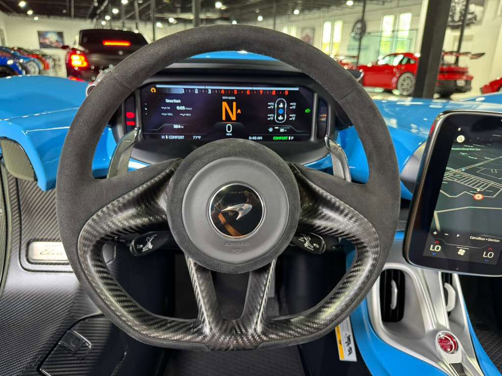 2021 McLaren Elva chassis #88/149 for the world, factory painted Gulf Racing livery Fort Lauderdale FL