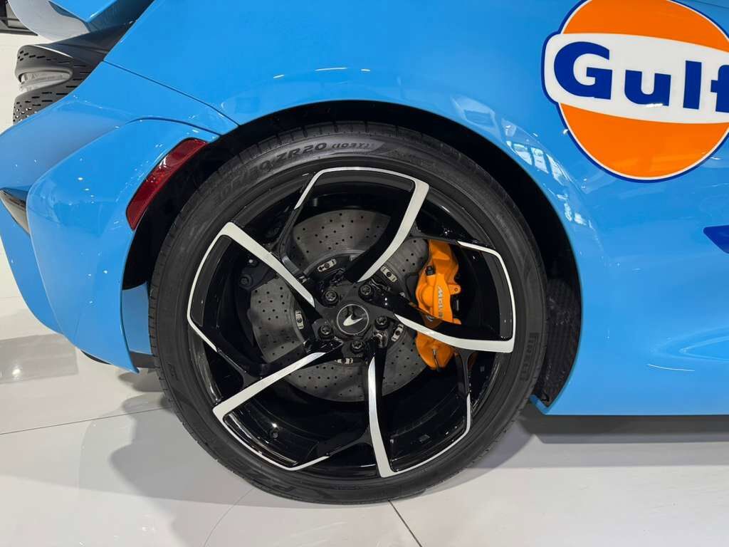 2021 McLaren Elva chassis #88/149 for the world, factory painted Gulf Racing livery Fort Lauderdale FL