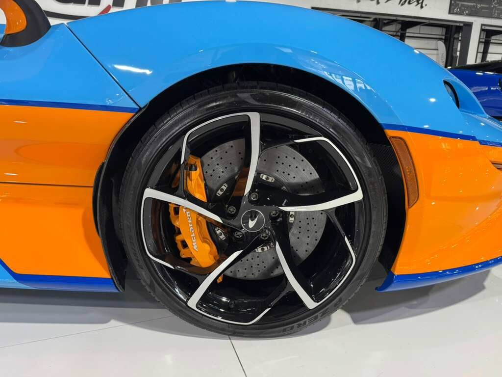 2021 McLaren Elva chassis #88/149 for the world, factory painted Gulf Racing livery Fort Lauderdale FL