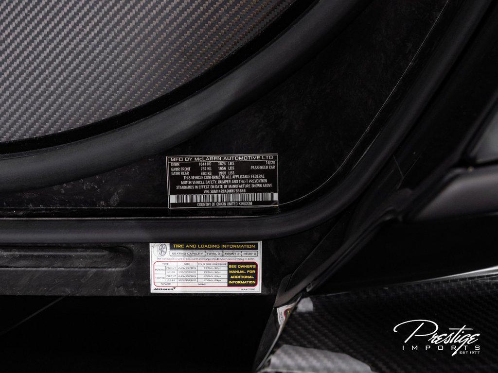 2021 Mclaren 765LT Coupe North Miami Beach FL