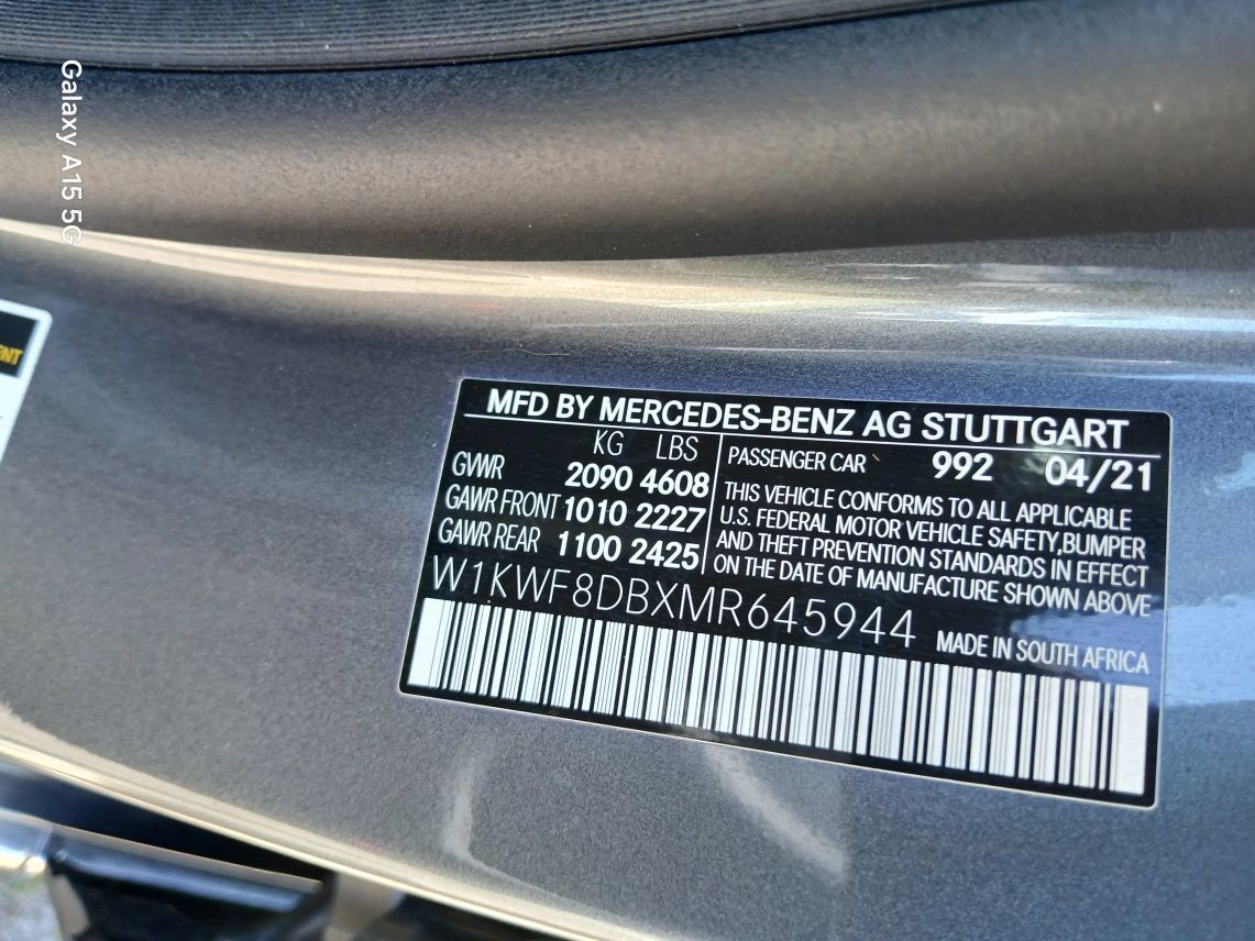 2021 Mercedes-Benz C-Class C 300 Sedan 4D Maitland FL