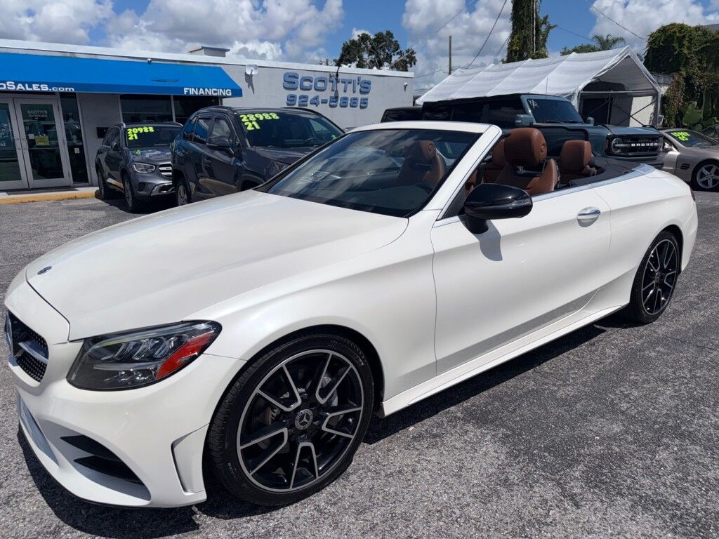 2021 Mercedes-Benz C-Class C 300~CONVERTIBLE~LEATHER SEATS~BLIND SPOT MONITOR~ONLINE FINANCE AND SHIPPING AVAILABLE!!!!! Sarasota FL
