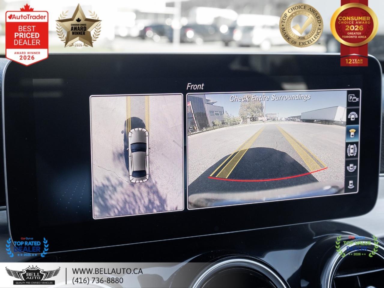 2021 Mercedes-Benz C-Class C300 | AMGPKG | NIGHTPKG | PRMPKG | NAVI | 360CAM | PANO | BRMSTR | NOACCIDENT Toronto ON