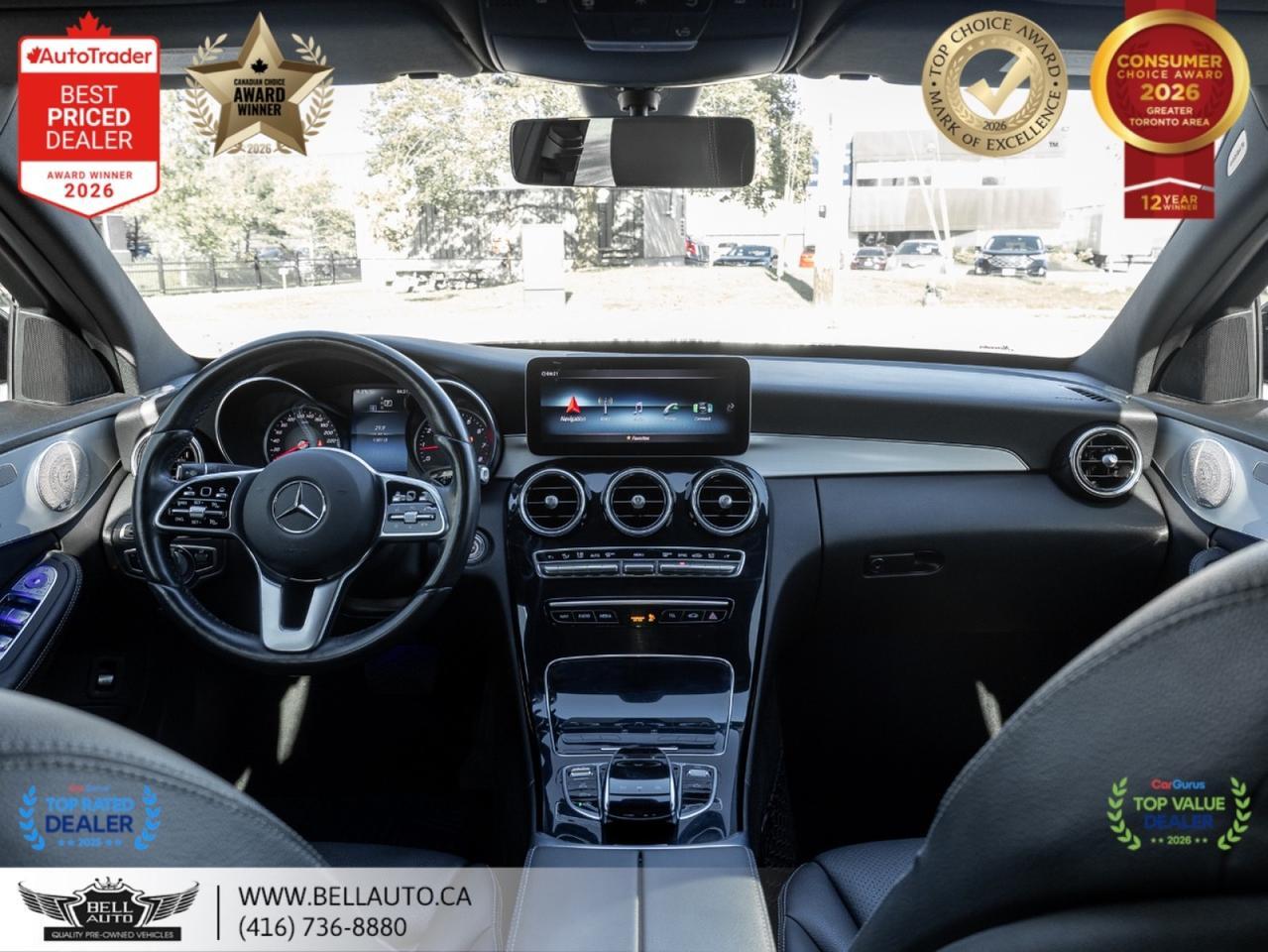 2021 Mercedes-Benz C-Class C300 | AMGPKG | NIGHTPKG | PRMPKG | NAVI | 360CAM | PANO | BRMSTR | NOACCIDENT Toronto ON