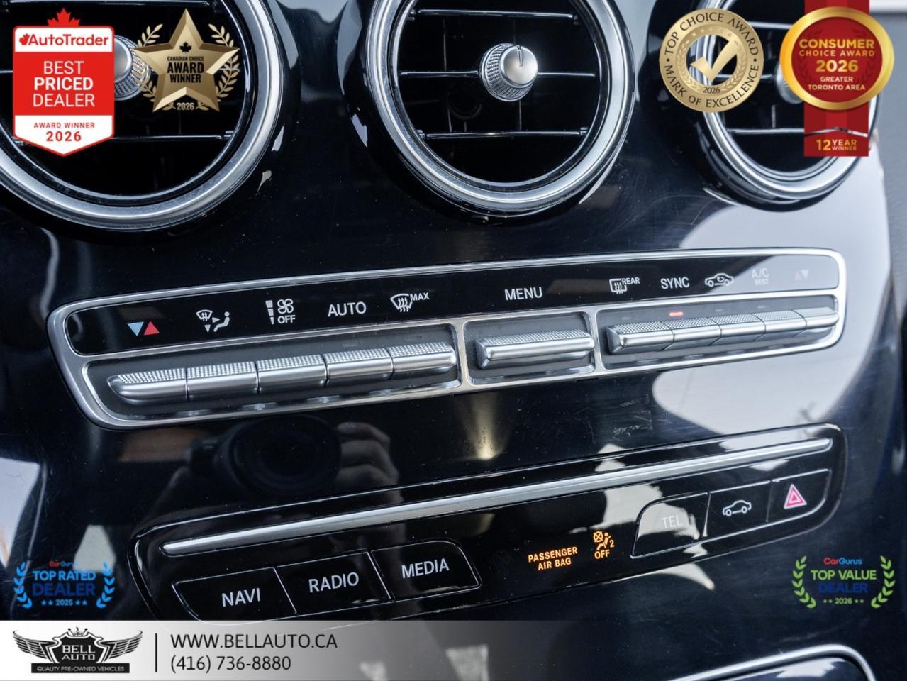 2021 Mercedes-Benz C-Class C300 | AMGPKG | NIGHTPKG | PRMPKG | NAVI | 360CAM | PANO | BRMSTR | NOACCIDENT Toronto ON