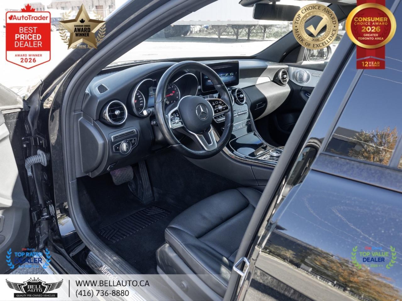 2021 Mercedes-Benz C-Class C300 | AMGPKG | NIGHTPKG | PRMPKG | NAVI | 360CAM | PANO | BRMSTR | NOACCIDENT Toronto ON