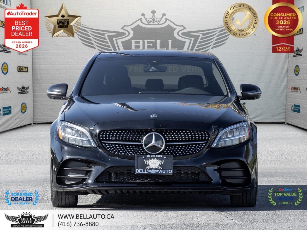 2021 Mercedes-Benz C-Class C300 | AMGPKG | NIGHTPKG | PRMPKG | NAVI | 360CAM | PANO | BRMSTR | NOACCIDENT Toronto ON