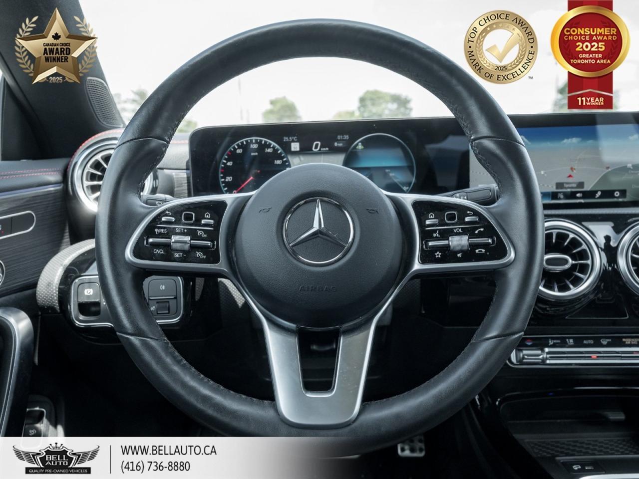 2021 Mercedes-Benz CLA 250 | AMGPKG | NIGHTPKG | 360CAM | NAVI | PANO | BACKUPCAM | APPLECARPLAY® | WIRELESSCHARGING Toronto ON