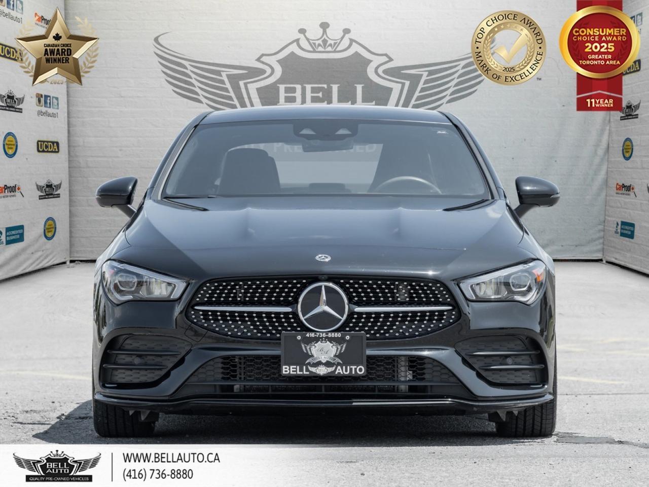 2021 Mercedes-Benz CLA 250 | AMGPKG | NIGHTPKG | 360CAM | NAVI | PANO | BACKUPCAM | APPLECARPLAY® | WIRELESSCHARGING Toronto ON