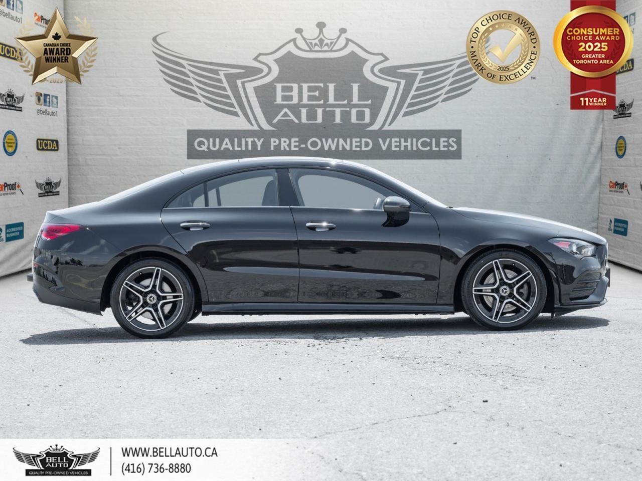 2021 Mercedes-Benz CLA 250 | AMGPKG | NIGHTPKG | 360CAM | NAVI | PANO | BACKUPCAM | APPLECARPLAY® | WIRELESSCHARGING Toronto ON