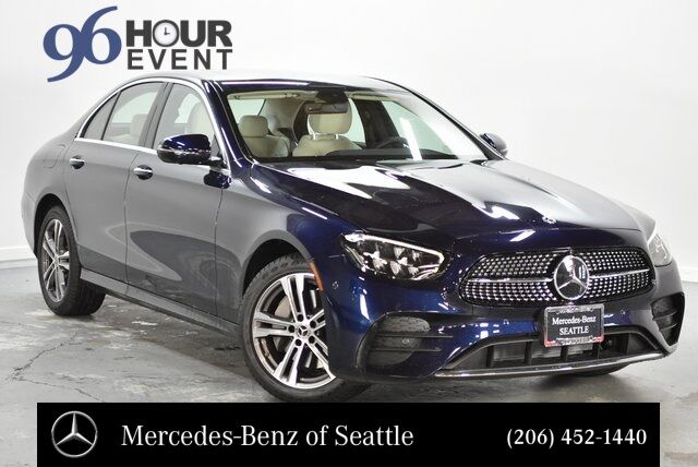 New 2021 Mercedes Benz E Class E 350 4matic Reg Sedan In Seattle Wa