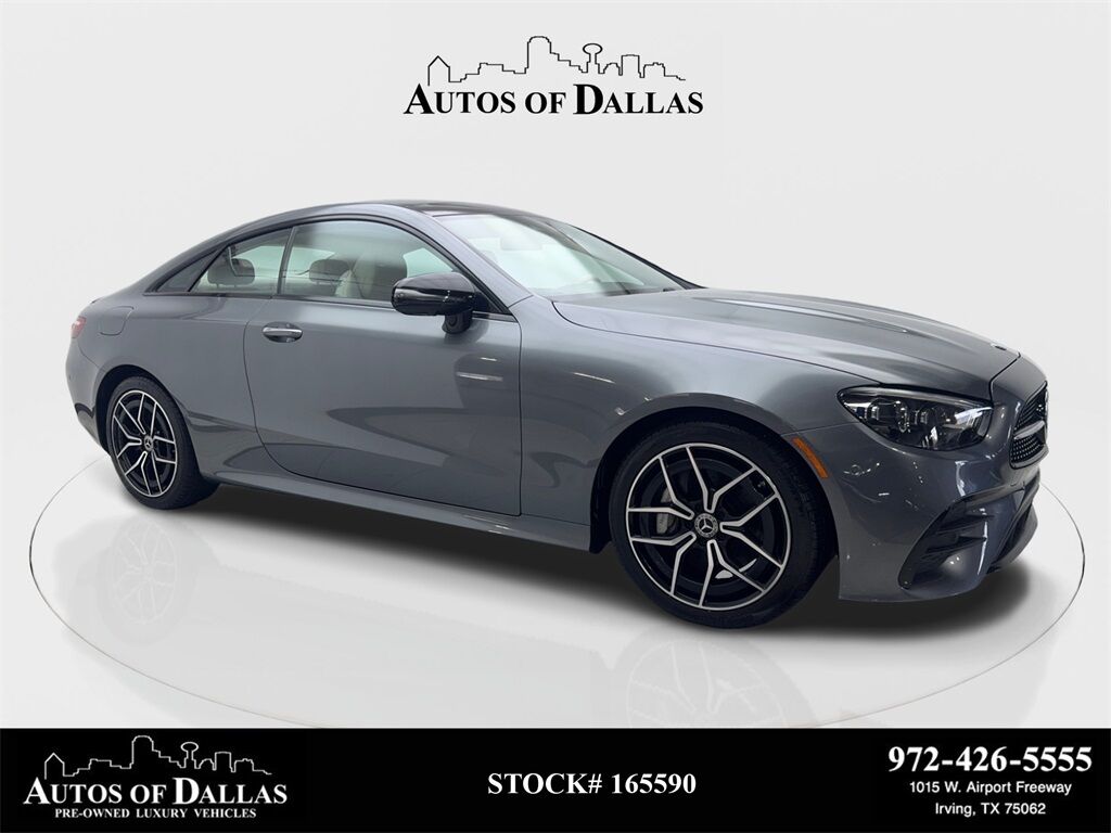 2021 Mercedes-Benz E-Class E 450 Coupe AMG NIGHT PKG,NAV,CAM,PANO,CLMT STS Irving TX
