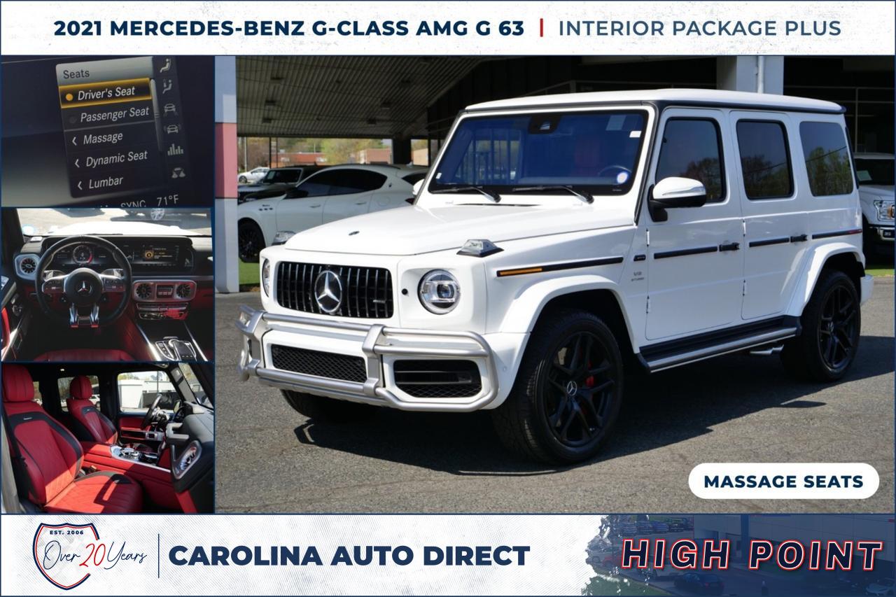 2021 Mercedes-Benz G-Class AMG G 63 / Interior Package Plus / V8!