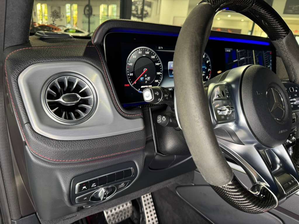 2021 Mercedes-Benz G-Class AMG G 63 Night Black Magno paint,interior carbon trim,dinamica headliner,Burmester High-End & MORE!! Fort Lauderdale FL