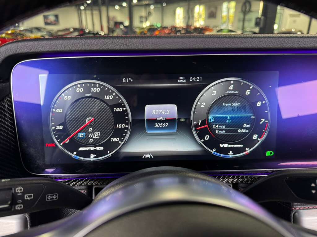 2021 Mercedes-Benz G-Class AMG G 63 Night Black Magno paint,interior carbon trim,dinamica headliner,Burmester High-End & MORE!! Fort Lauderdale FL