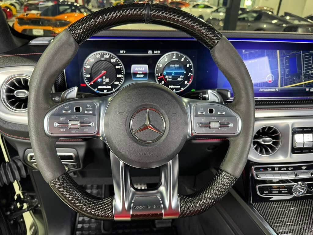 2021 Mercedes-Benz G-Class AMG G 63 Night Black Magno paint,interior carbon trim,dinamica headliner,Burmester High-End & MORE!! Fort Lauderdale FL