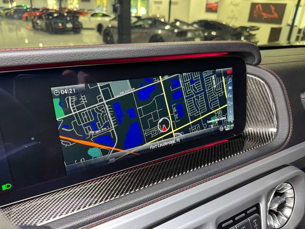 2021 Mercedes-Benz G-Class AMG G 63 Night Black Magno paint,interior carbon trim,dinamica headliner,Burmester High-End & MORE!! Fort Lauderdale FL