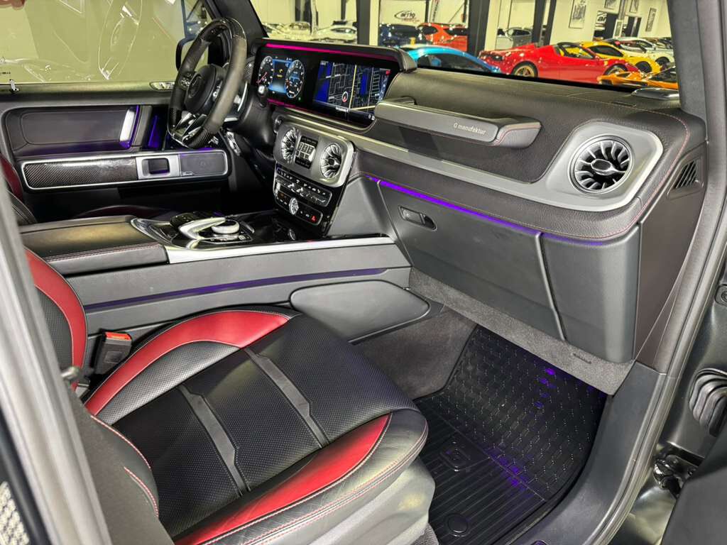 2021 Mercedes-Benz G-Class AMG G 63 Night Black Magno paint,interior carbon trim,dinamica headliner,Burmester High-End & MORE!! Fort Lauderdale FL