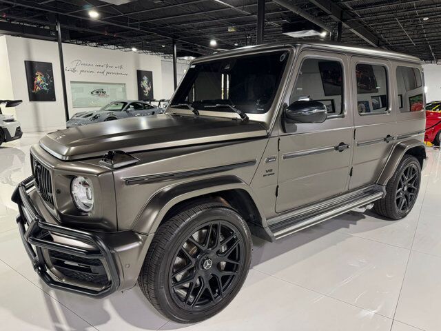 2021 Mercedes-Benz G-Class AMG G 63 Sintered Bronze Magno paint,Night Package,Exclusive Nappa leather,Burmester HighEnd & MORE! Fort Lauderdale FL