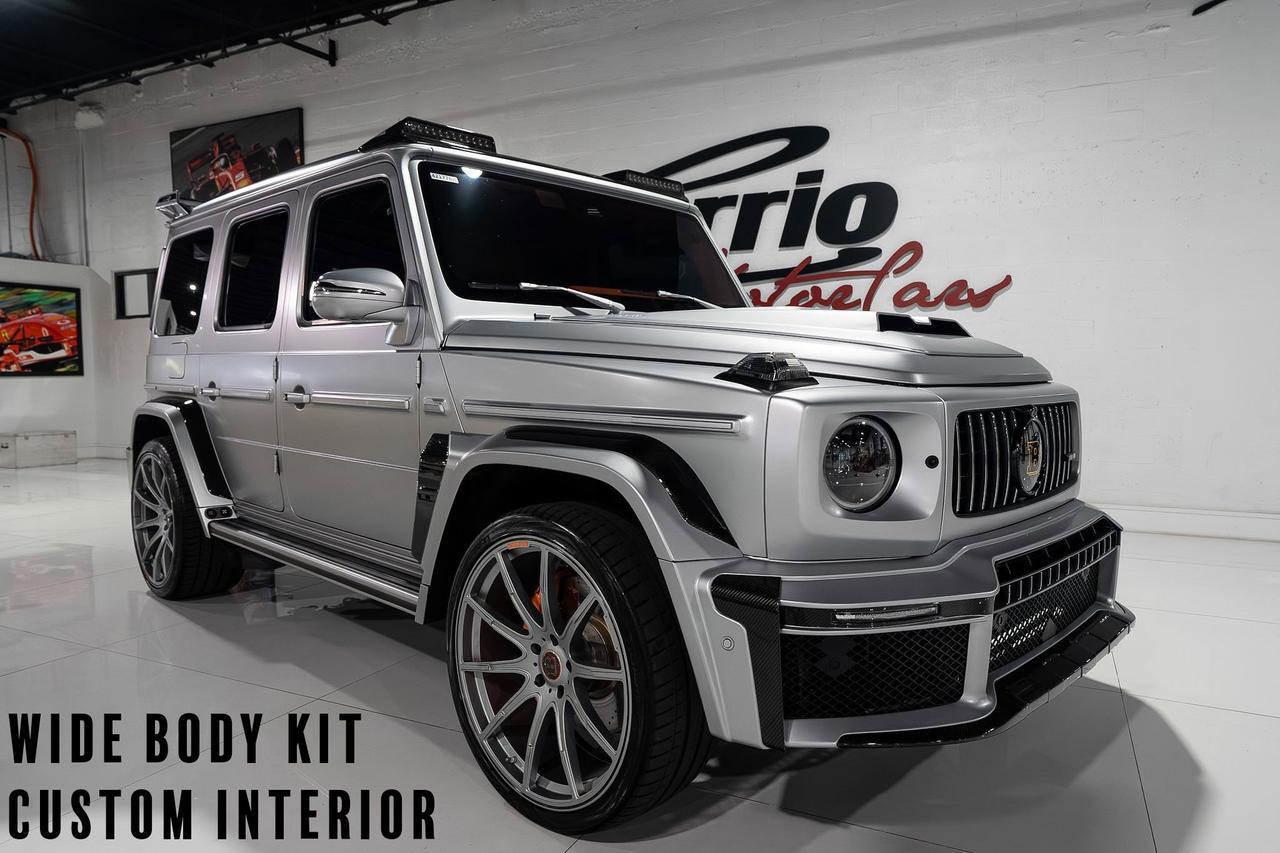 2021 Mercedes-Benz G-Class AMG G 63 wide body kit, custom interior AND MUCH MORE!!