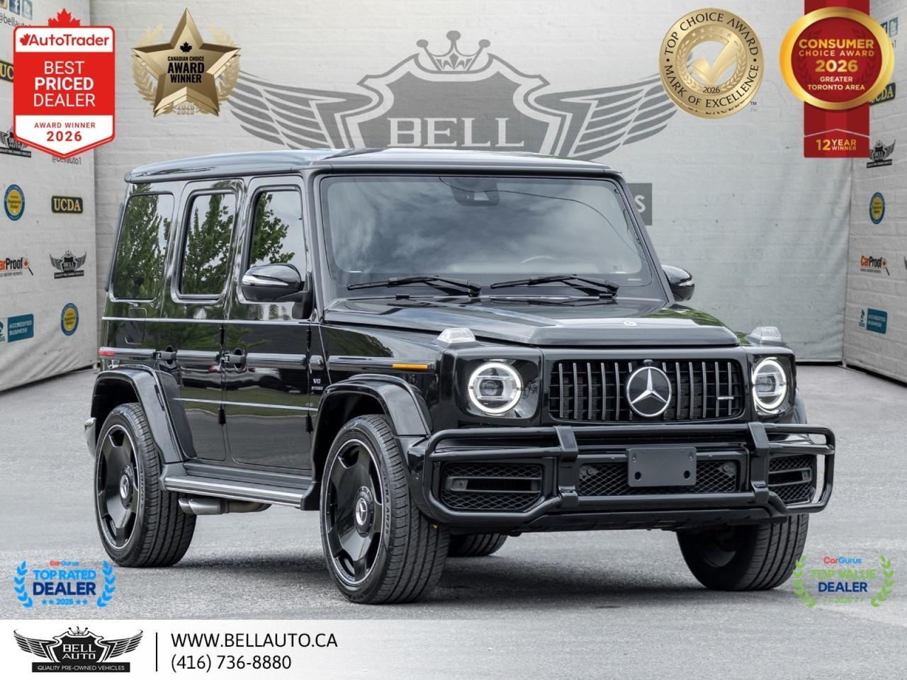 2021 Mercedes-Benz G-Class AMG G63 | NIGHTPKG | CRBNFBRTRIM | BRMSTR | IWC WATCH | UPGRDRIMS | NOACCIDENT