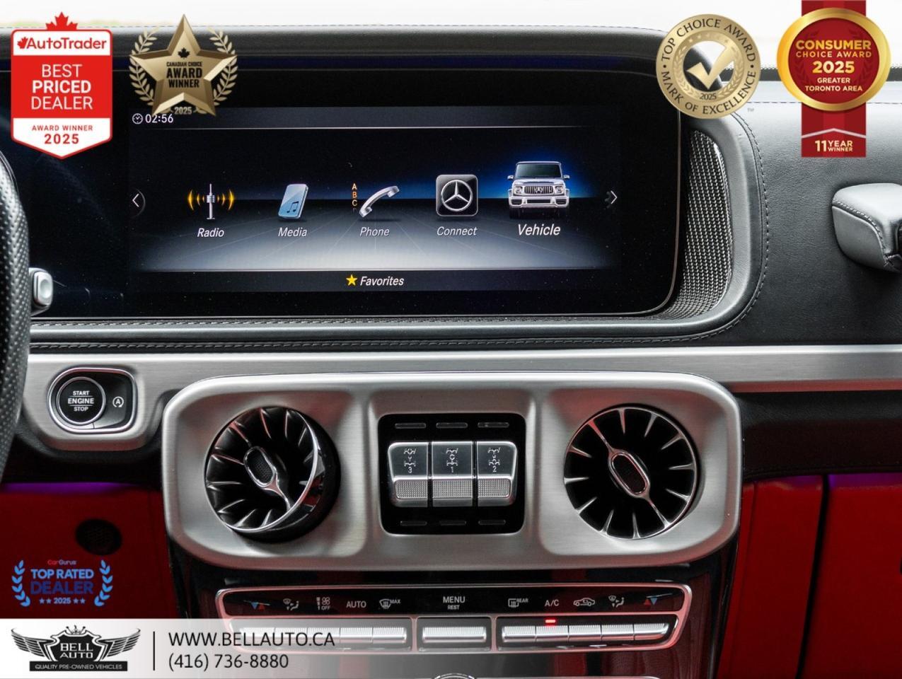 2021 Mercedes-Benz G-Class AMG G63 | NIGHTPKG | CRBNFBRTRIM | BRMSTR | IWC WATCH | UPGRDRIMS | NOACCIDENT Toronto ON