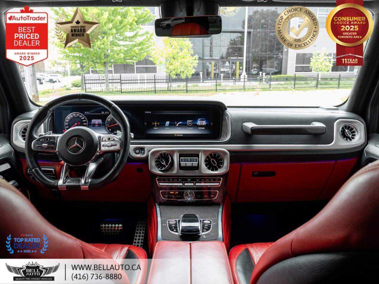 2021 Mercedes-Benz G-Class AMG G63 | NIGHTPKG | CRBNFBRTRIM | BRMSTR | IWC WATCH | UPGRDRIMS | NOACCIDENT Toronto ON