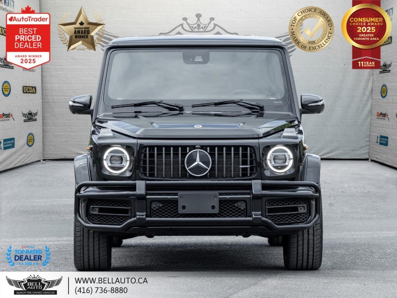 2021 Mercedes-Benz G-Class AMG G63 | NIGHTPKG | CRBNFBRTRIM | BRMSTR | IWC WATCH | UPGRDRIMS | NOACCIDENT Toronto ON
