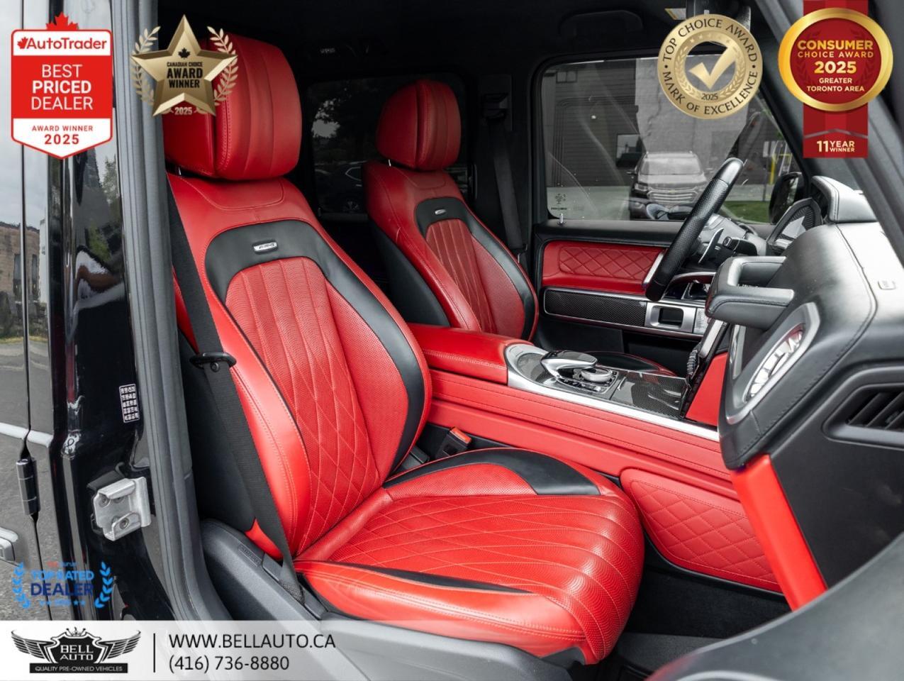 2021 Mercedes-Benz G-Class AMG G63 | NIGHTPKG | CRBNFBRTRIM | BRMSTR | IWC WATCH | UPGRDRIMS | NOACCIDENT Toronto ON