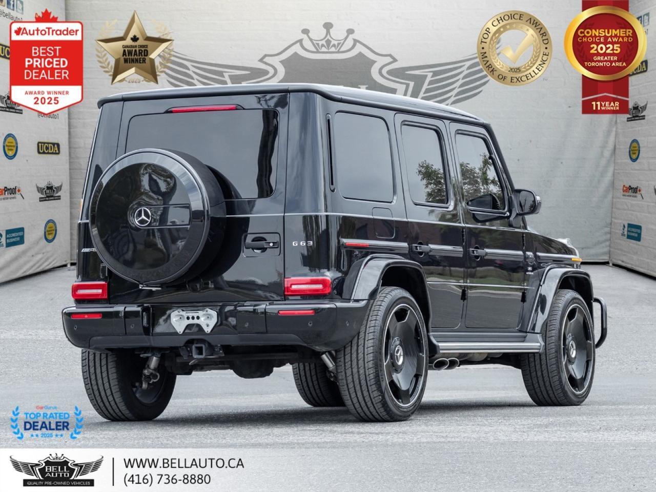 2021 Mercedes-Benz G-Class AMG G63 | NIGHTPKG | CRBNFBRTRIM | BRMSTR | IWC WATCH | UPGRDRIMS | NOACCIDENT Toronto ON