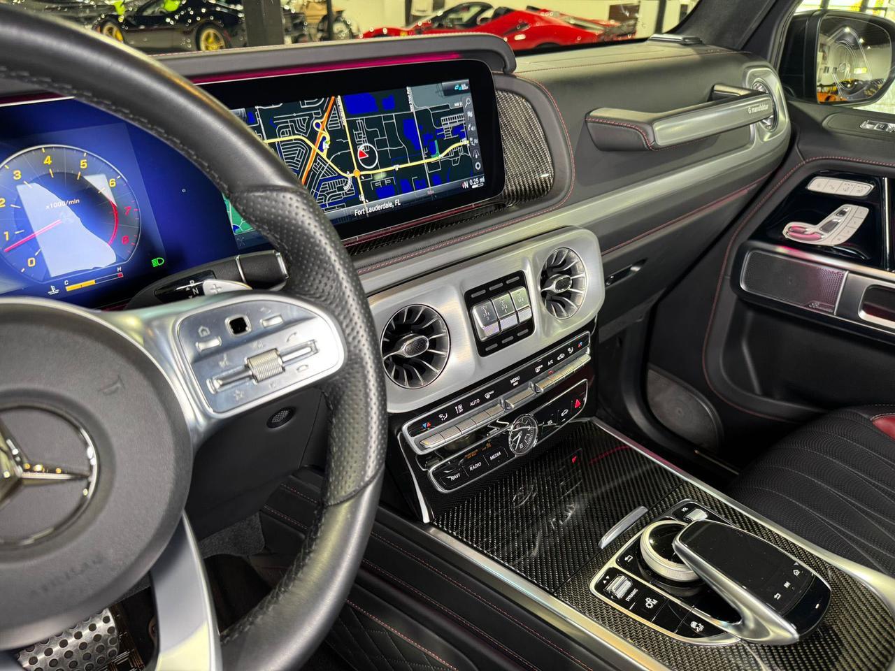 2021 Mercedes-Benz G-Class G 550 G manufaktur paint, Night Package, Burmester High-End, Exclusive Nappa Leather AND MUCH MORE!! Fort Lauderdale FL