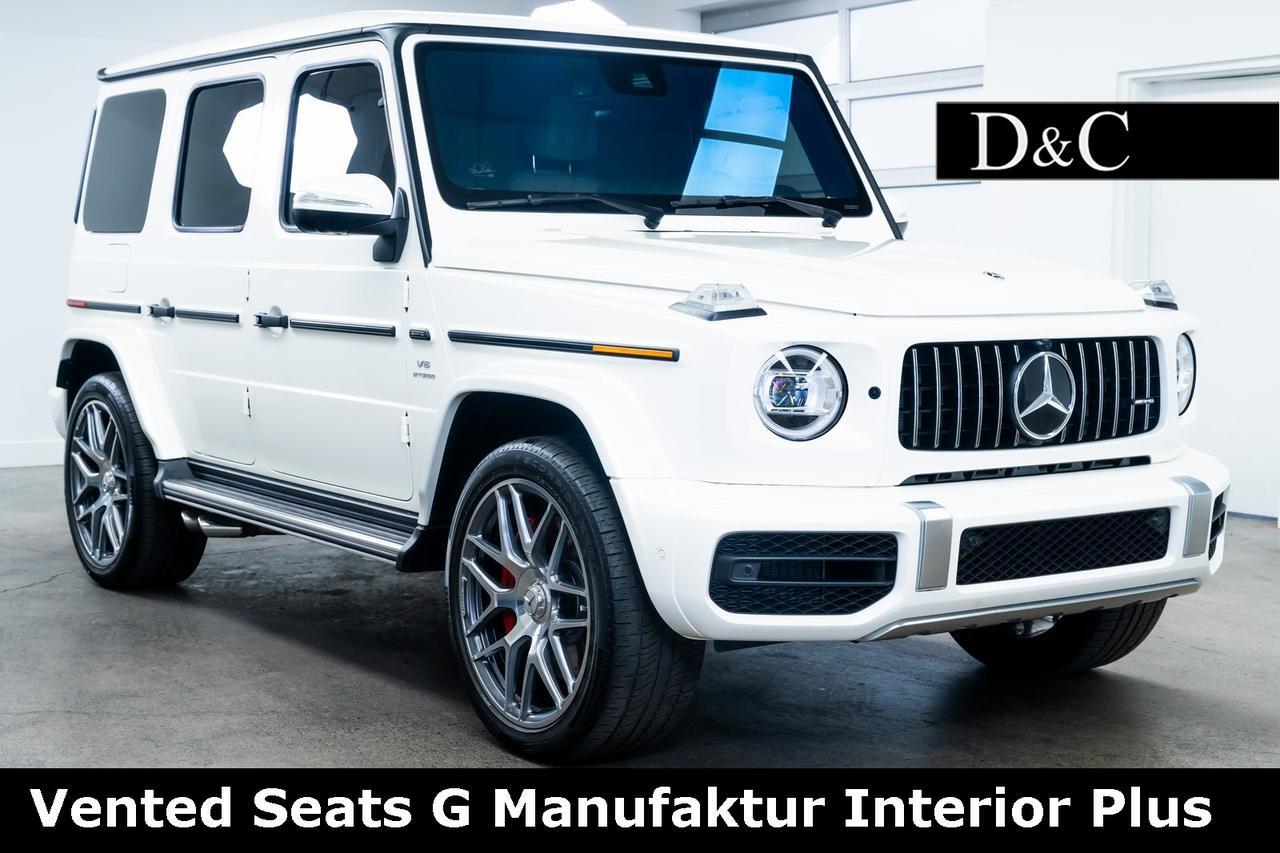 2021 Mercedes-Benz G-Class G 63 AMG Vented Seats G Manufaktur Interior Plus Portland OR