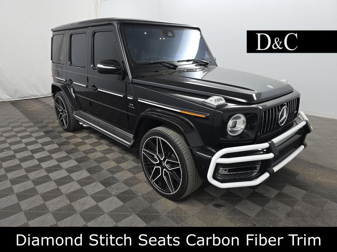 2021 Mercedes-Benz G-Class G 63 AMG&reg; 4MATIC&reg; Diamond Stitch Seats Carbon Fiber Trim