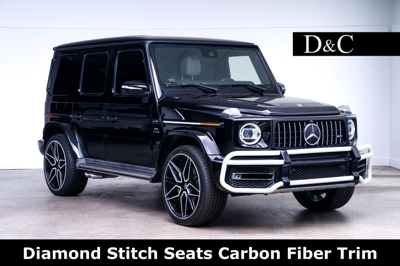 2021 Mercedes-Benz G-Class G 63 AMG&reg; Diamond Stitch Seats Carbon Fiber Trim