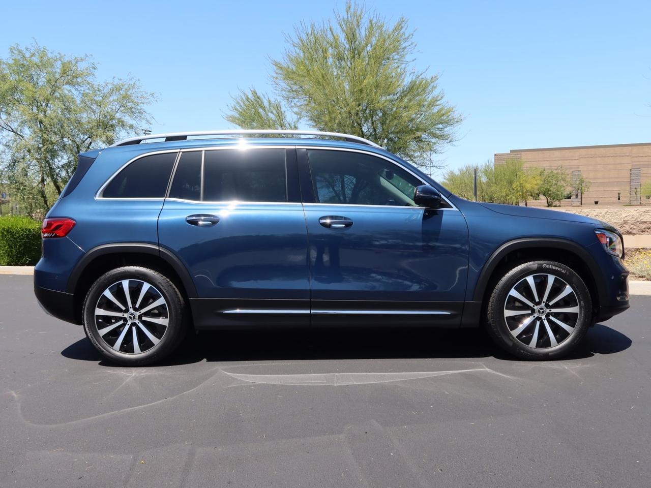 2021 Mercedes-Benz GLB 250 Premium Pack CPO Warranty 1-Owner Denim Blue Metallic Scottsdale AZ