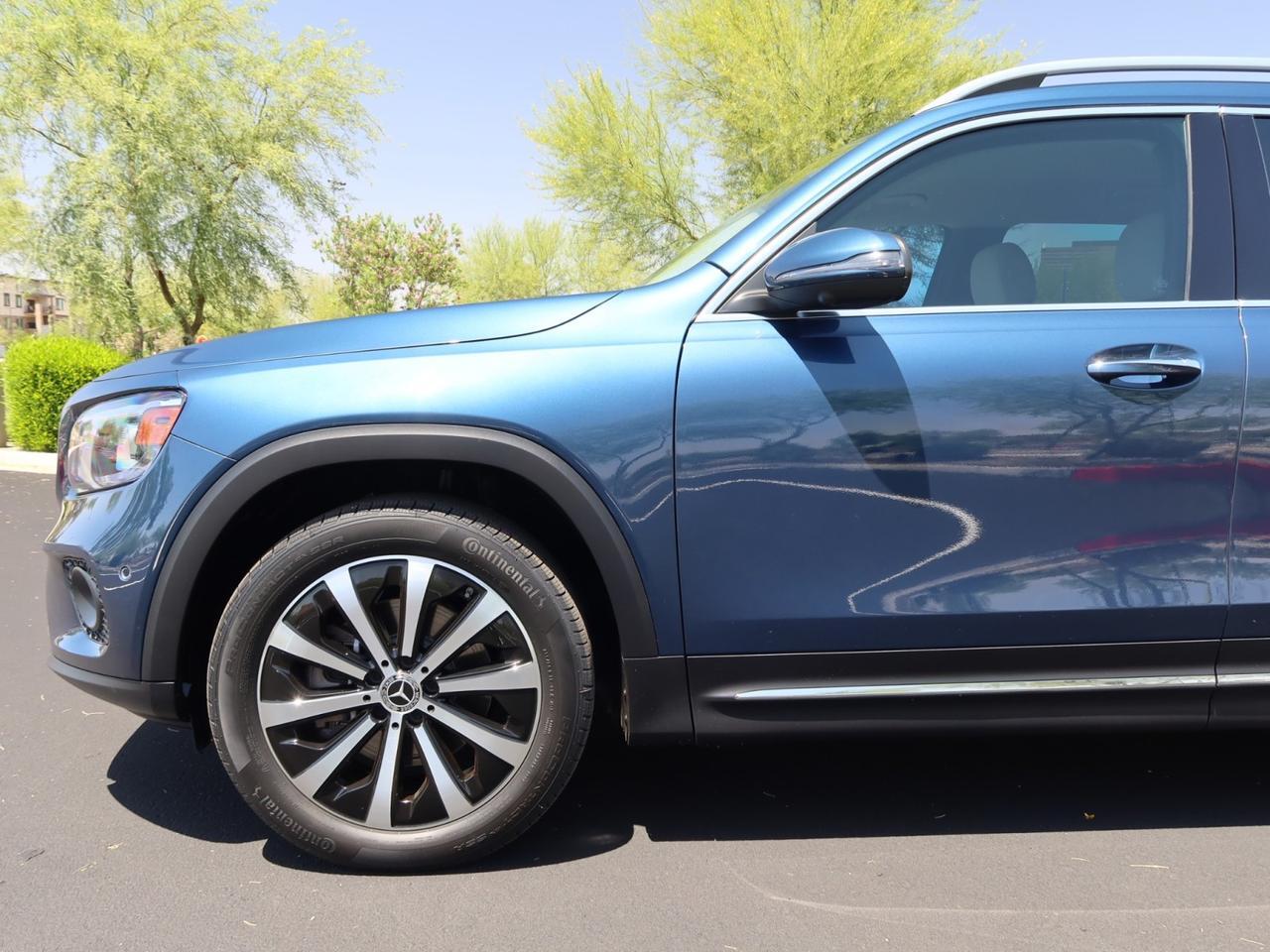 2021 Mercedes-Benz GLB 250 Premium Pack CPO Warranty 1-Owner Denim Blue Metallic Scottsdale AZ